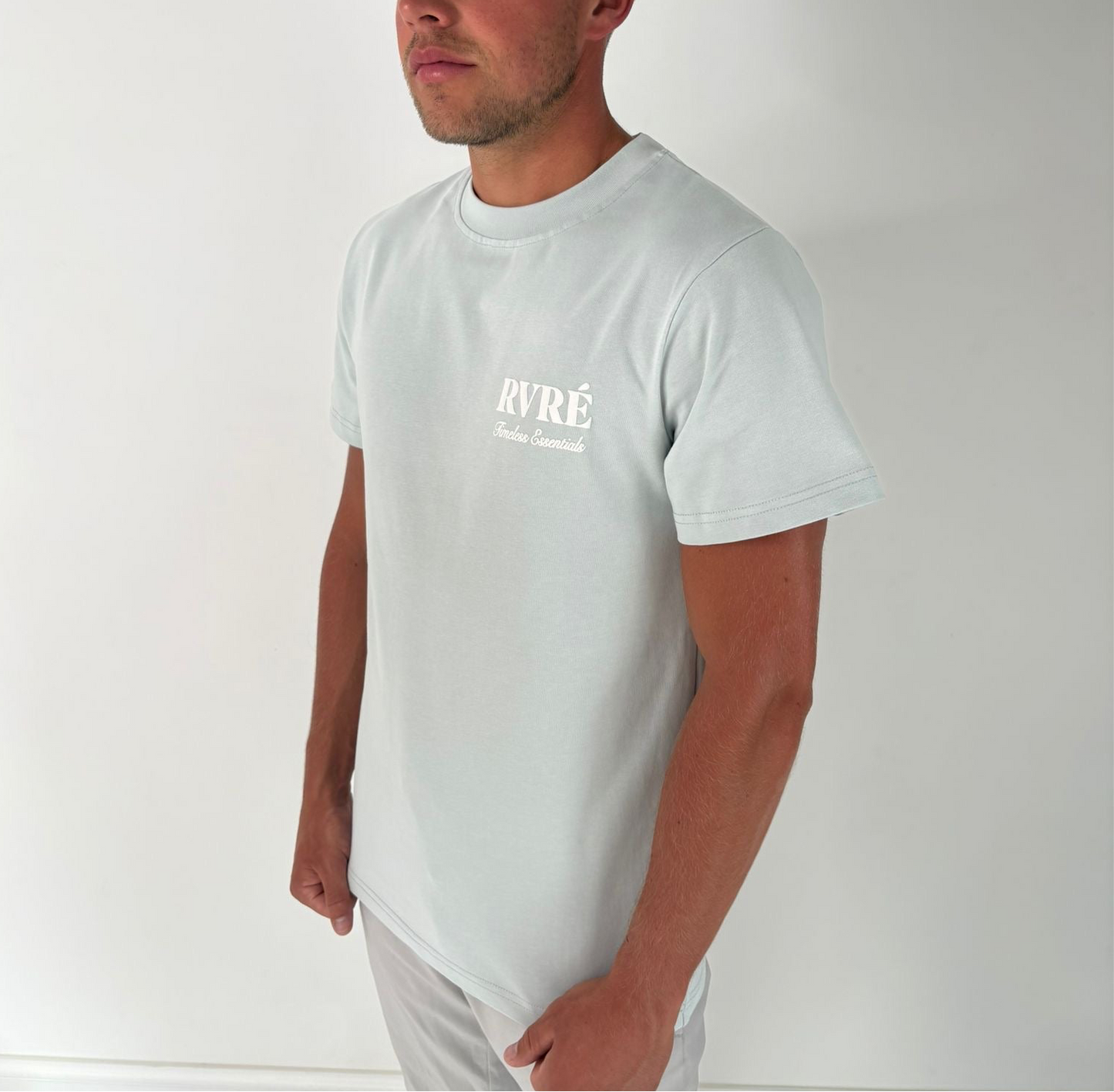 Baby blue timeless t shirt