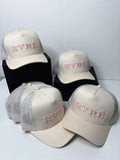 Unisex pink logo cap