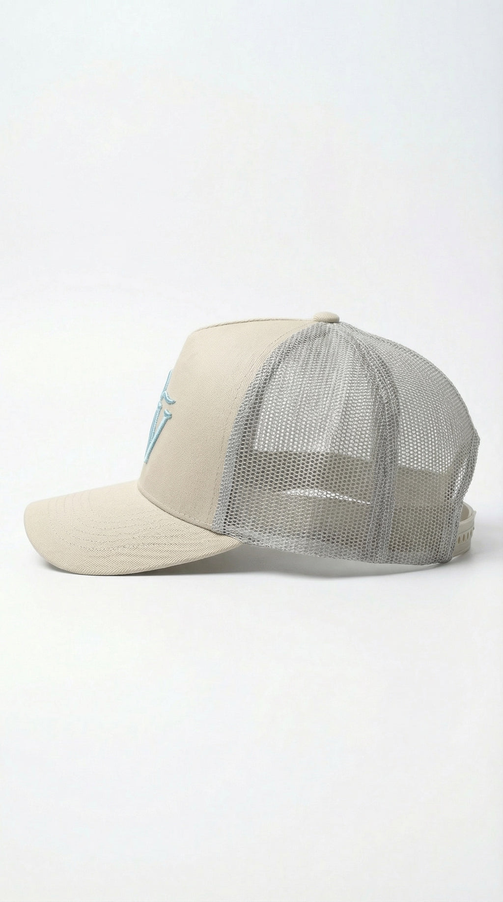 Stone logo cap